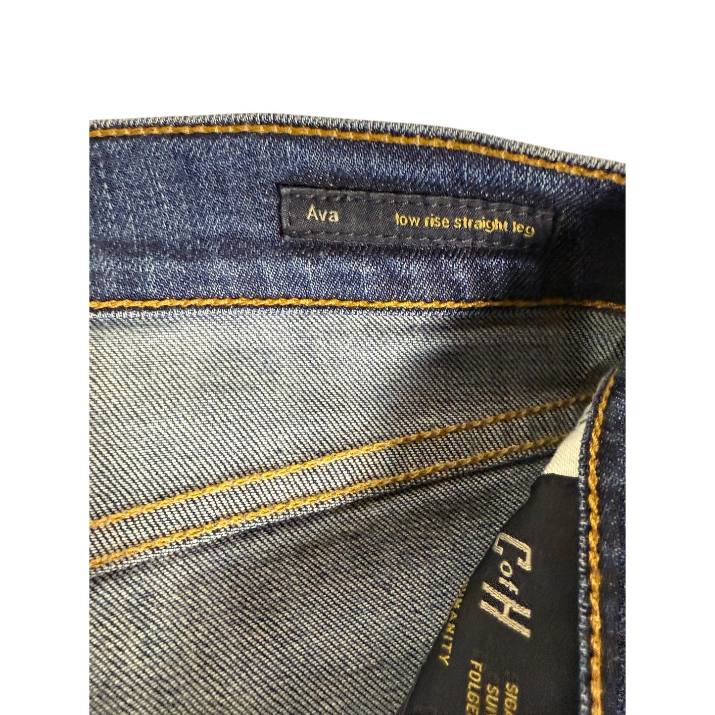 Citizen of Humanity Jeans Women Blue 30 Ava Low Rise Straight Leg