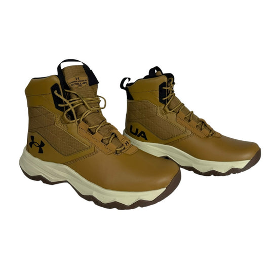 New UA Stellar Men's Tactical Boots Dessert Tan 6" hiking size 8.5