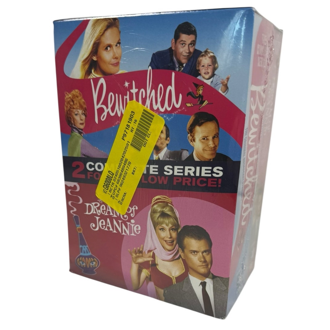 New Sealed Combo Bewitched & I Dream of Jeannie Complete Series DVD Set