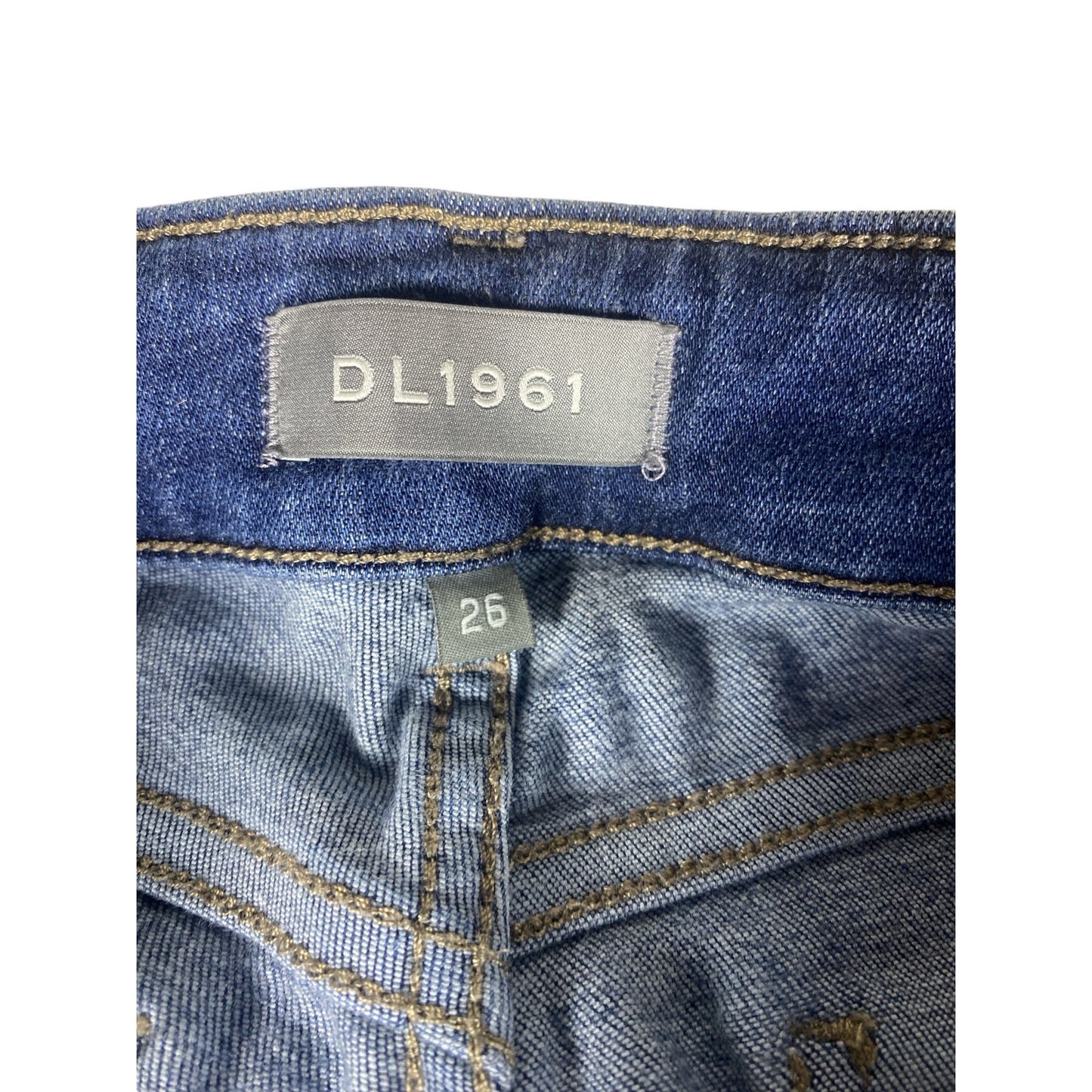 DL1961 Amanda Low Rise Skinny Quilter Women's Blue jeans Size 26