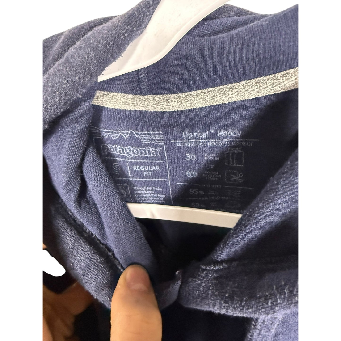 Patagonia Uprisal Hoody Women's Small Blue pullover