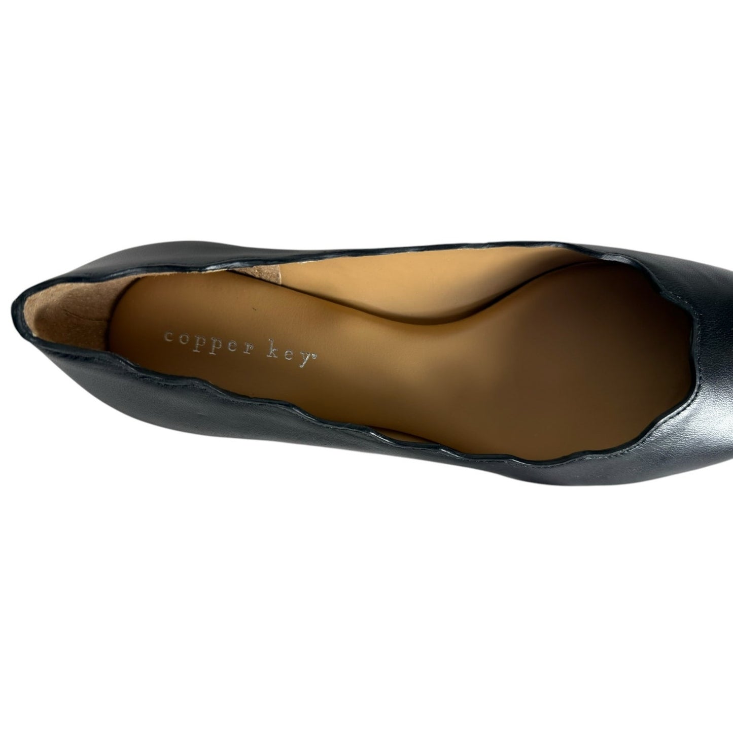 New Copper Key Flats Women's Black Size 8M