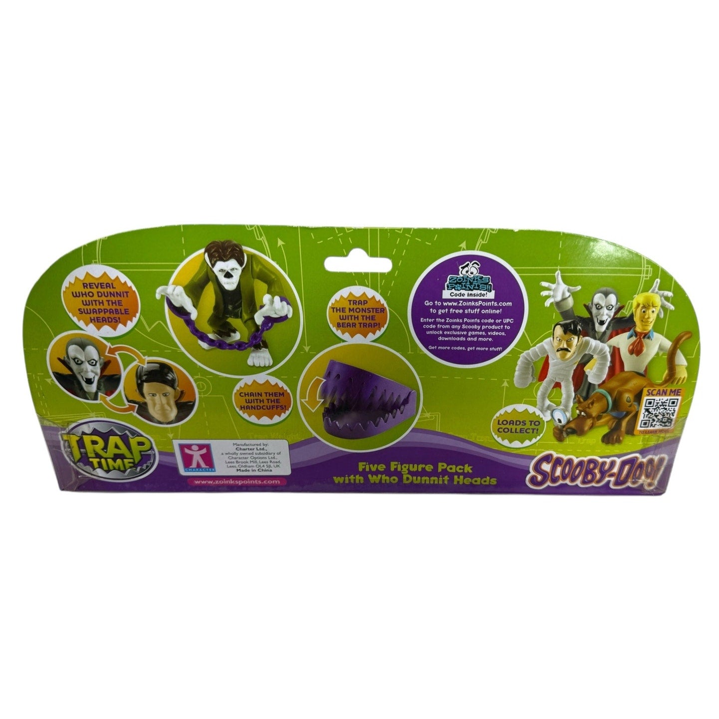 Sealed Scooby-Doo Trap Time Five Figure Pack
