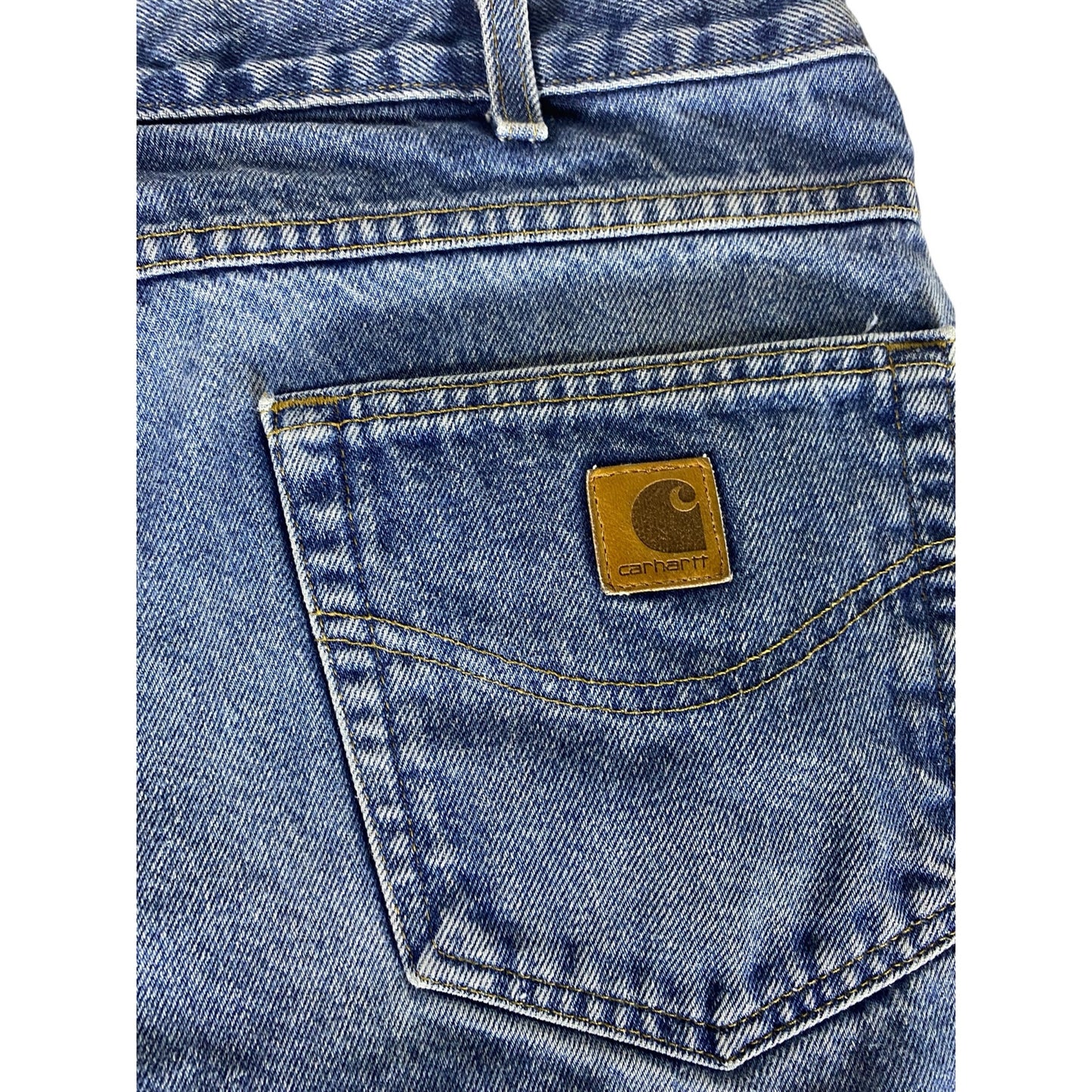 Men's Carhartt Straight Work Jeans Size 40 X 30