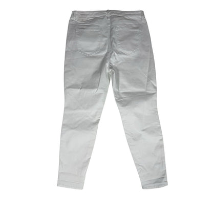 NWT Talbots Jeggings Women's Size 12P  White Skinny Ankle