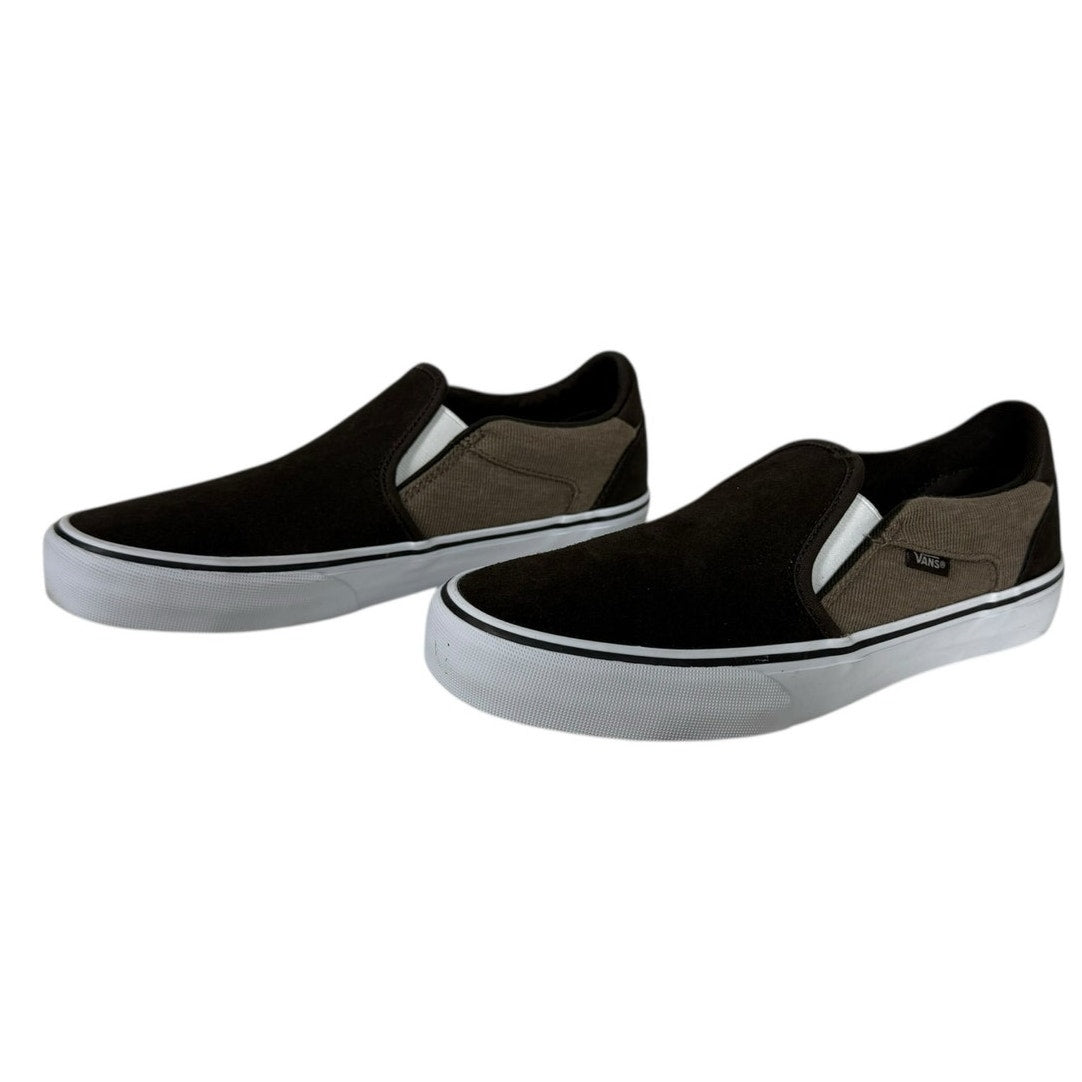 New Vans Asher Deluxe Cozy Knit Slip-On Shoes - Men's Size 8