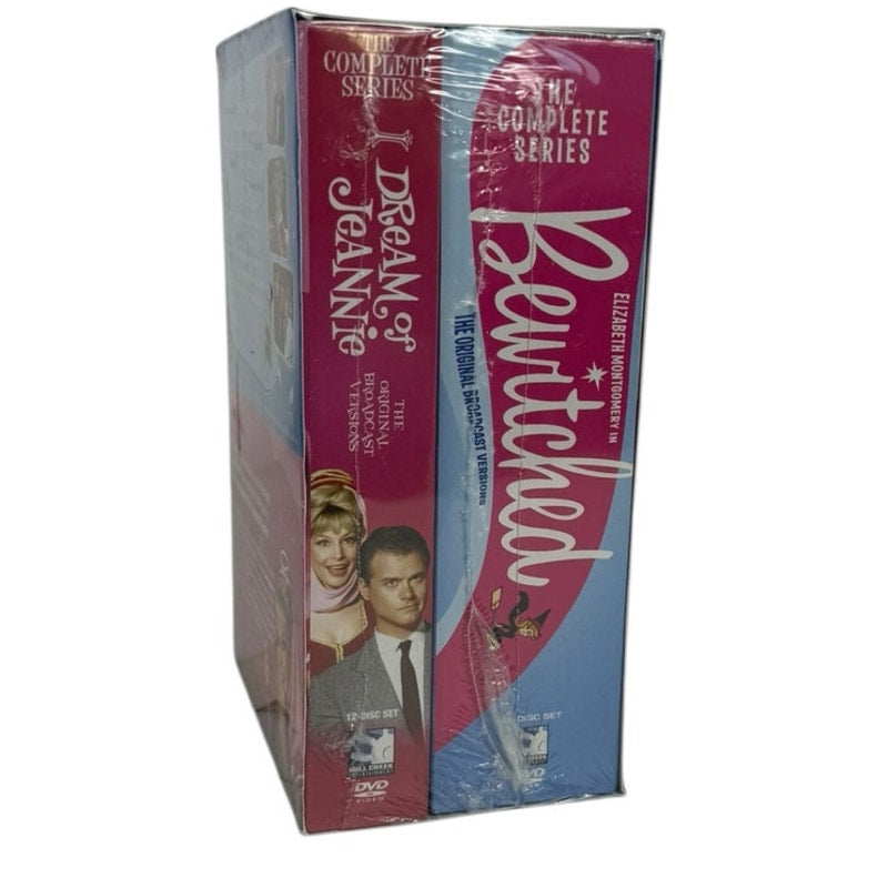 New Sealed Combo Bewitched & I Dream of Jeannie Complete Series DVD Set