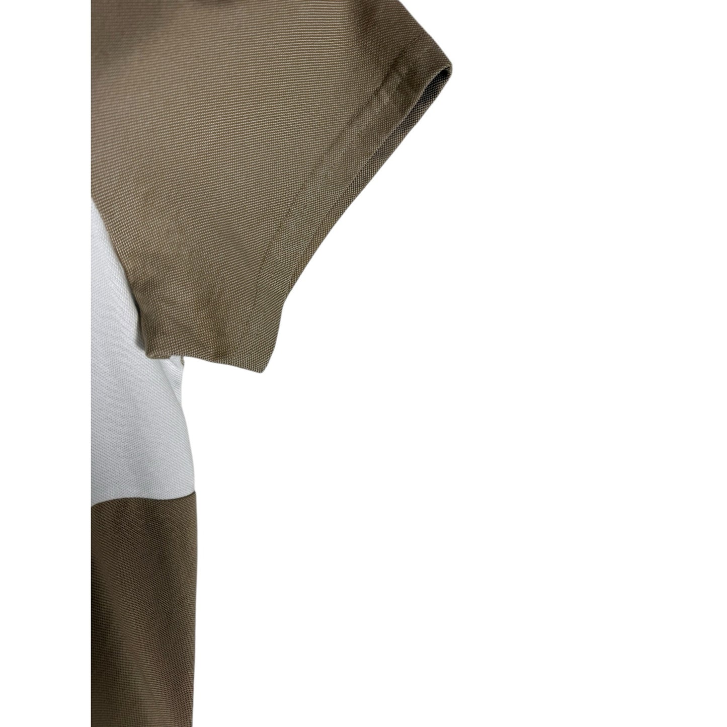 NWT Ben Sherman T-shirt Men's Brown Crewneck Pocket  XL striped two tone