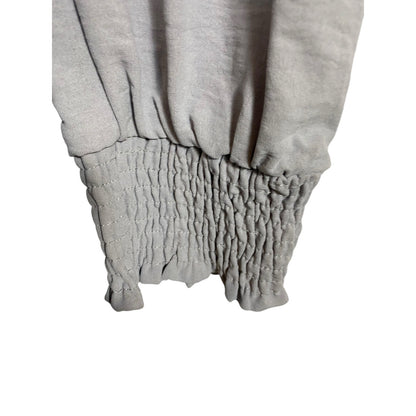 NWT Dokotoo One Piece Jumper Women's Size XL Gray Open Shoulder V Cut