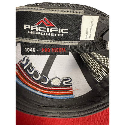 Pacific Men's Trucker Hat Soccer.com Gray Snapback