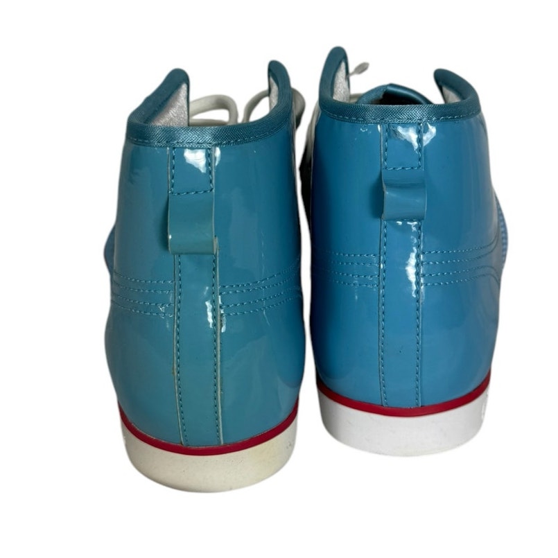 NWT Adidas Nizza Hi Sleek Women's Blue Size 7.5 High rise