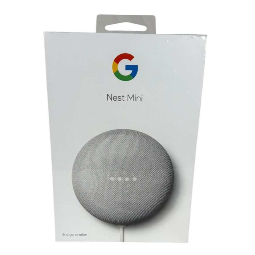 NIB Google Nest Mini Chalk Gray Smart Small Speaker