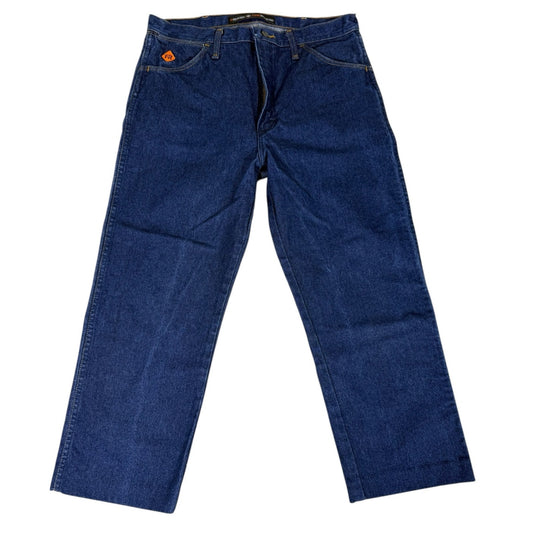 Wrangler FR Flame Resistant Jeans - 34x24 Blue Denim