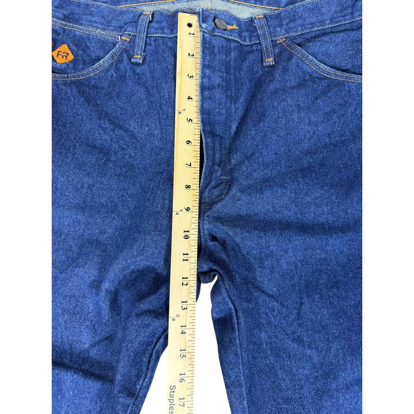 Wrangler FR Flame Resistant Jeans - 34x24 Blue Denim