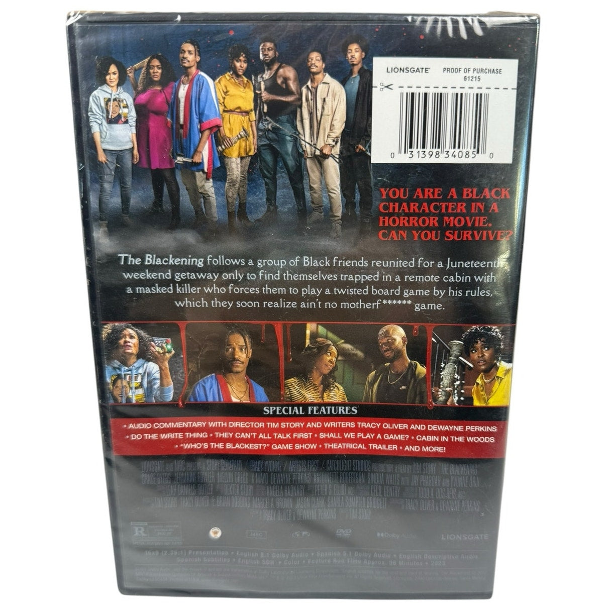 The Blackening ( DVD ) Brand New ! Sealed