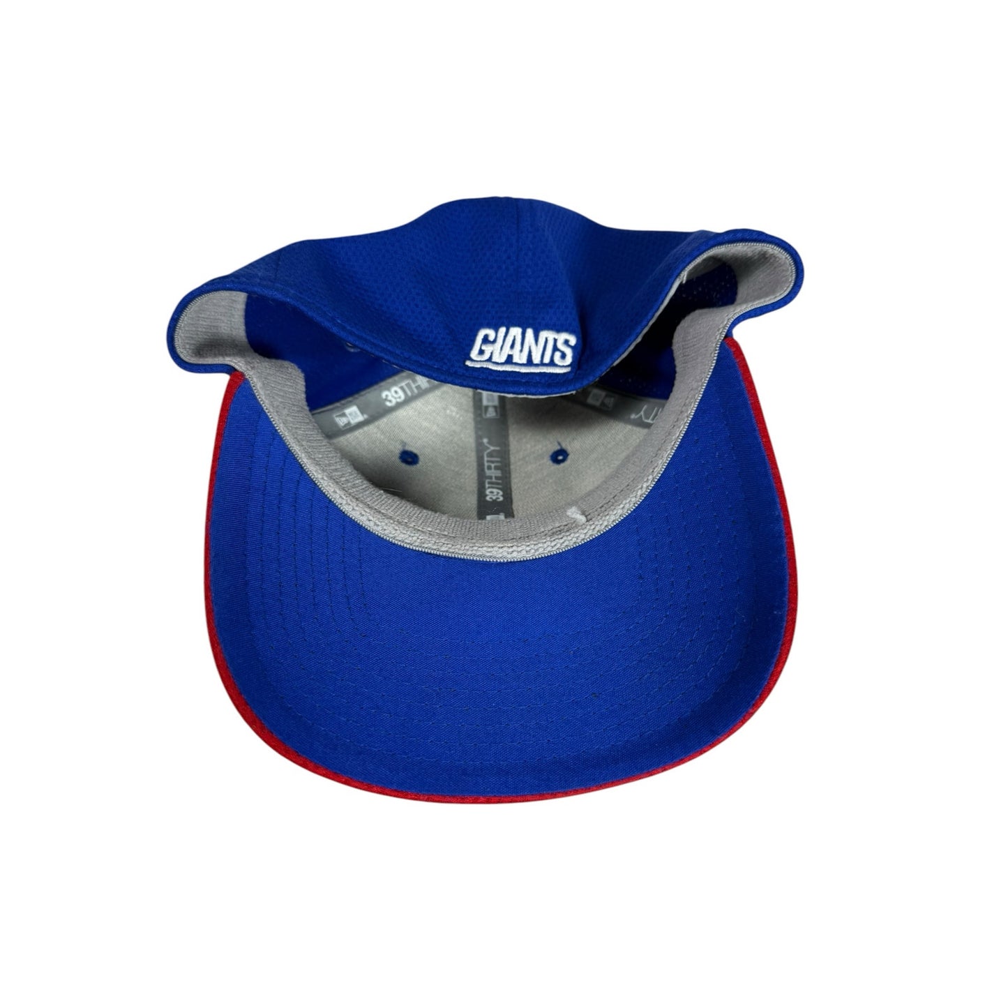 New Era New York Giants Hat Men's Size Small - Medium Blue and Red Flex Fit