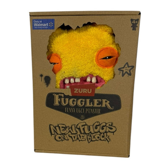 FUGGLER NEW FUGGS ON THE BLOCK SIR NOBBYNUTS YELLOW FUNNY UGLY MONSTER NEW TOY