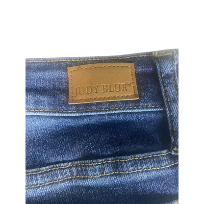 Women's Judy Blue relaxed Fit Distressed Blue Jeans Size 5/27
