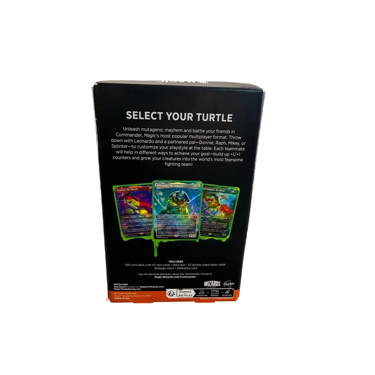 MTG Teenage Mutant Ninja Turtles Turtle Power Commander Deck Factory Sealed