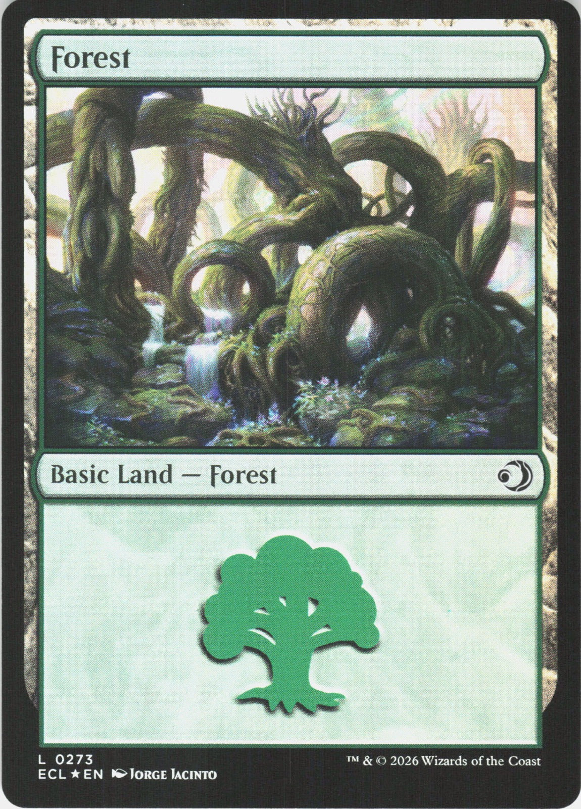 Forest Foil L Lorwyn Eclipsed 273 NM