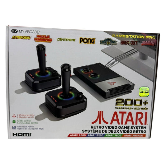 My Arcade Atari Gamestation Pro Retro Video Game System with 200+ Games