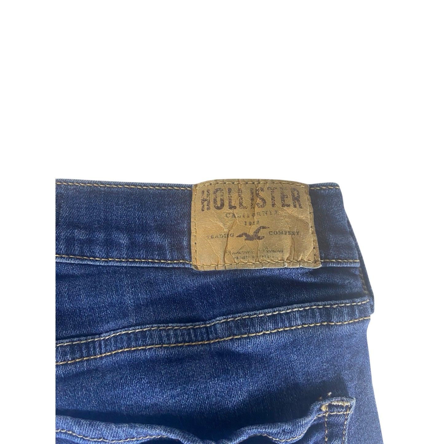 Women Hollister Socal stretch blue jeans size 5s