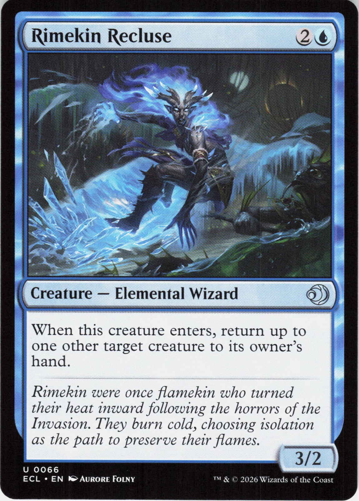 Rimekin Recluse U Lorwyn Eclipsed 66 NM