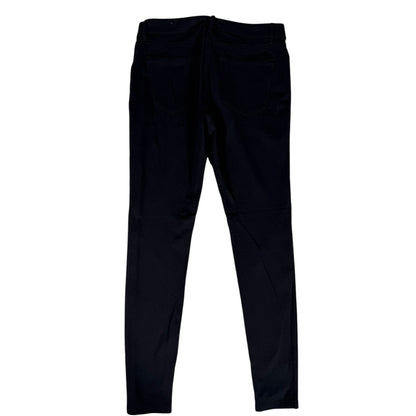 Loft Leggings Women's 8 Black Ankle Mid Rise