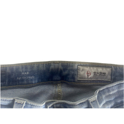 Women's Adriano Goldschmied Mari High Rise Straight Jeans Size 25R