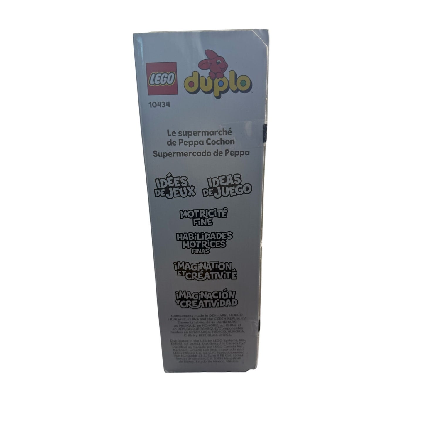 LEGO 6470506 DUPLO Peppa Pig Supermarket Toy for Toddlers with 4 Figures New