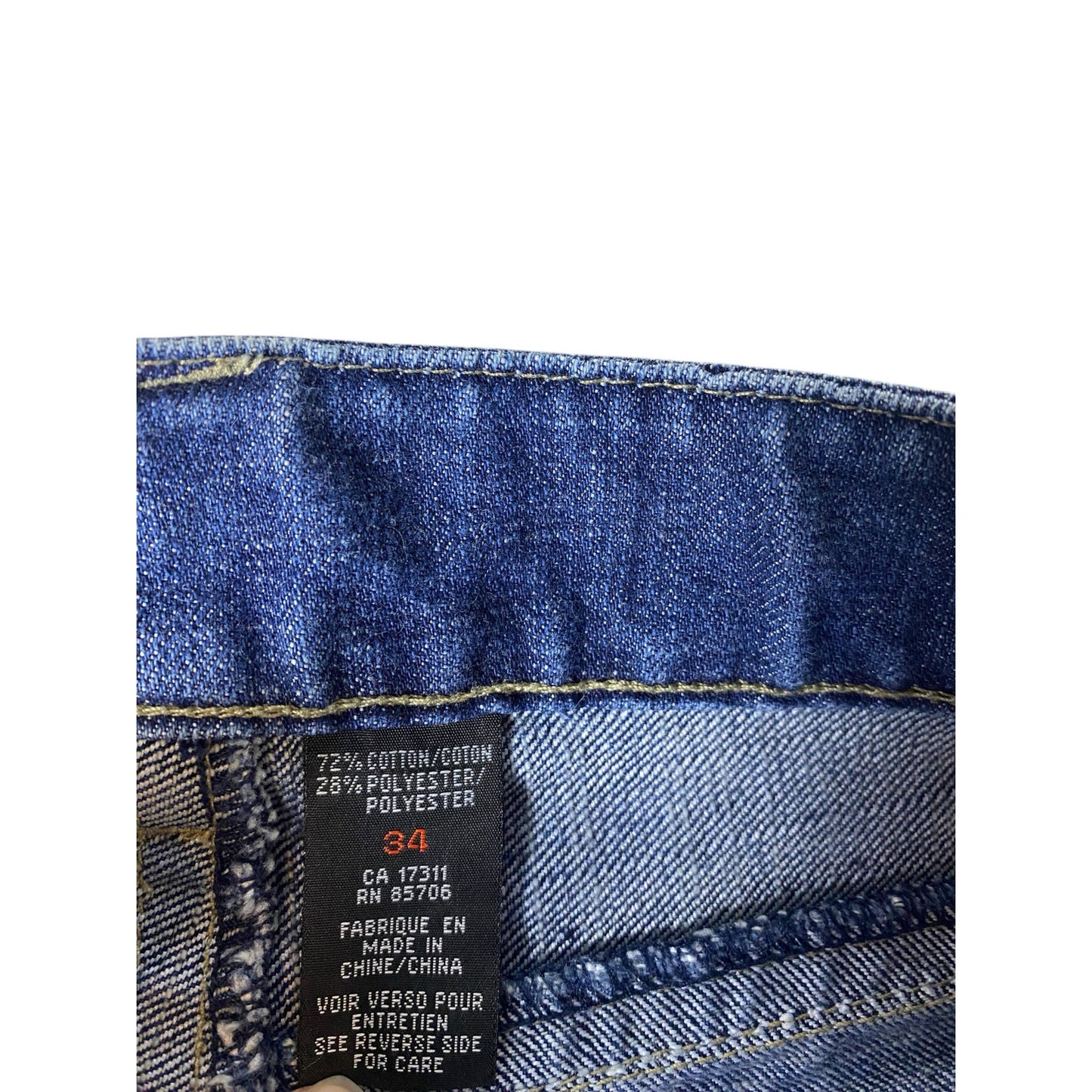 Men's Buffalo David Bitton Straight Jeans Size 34