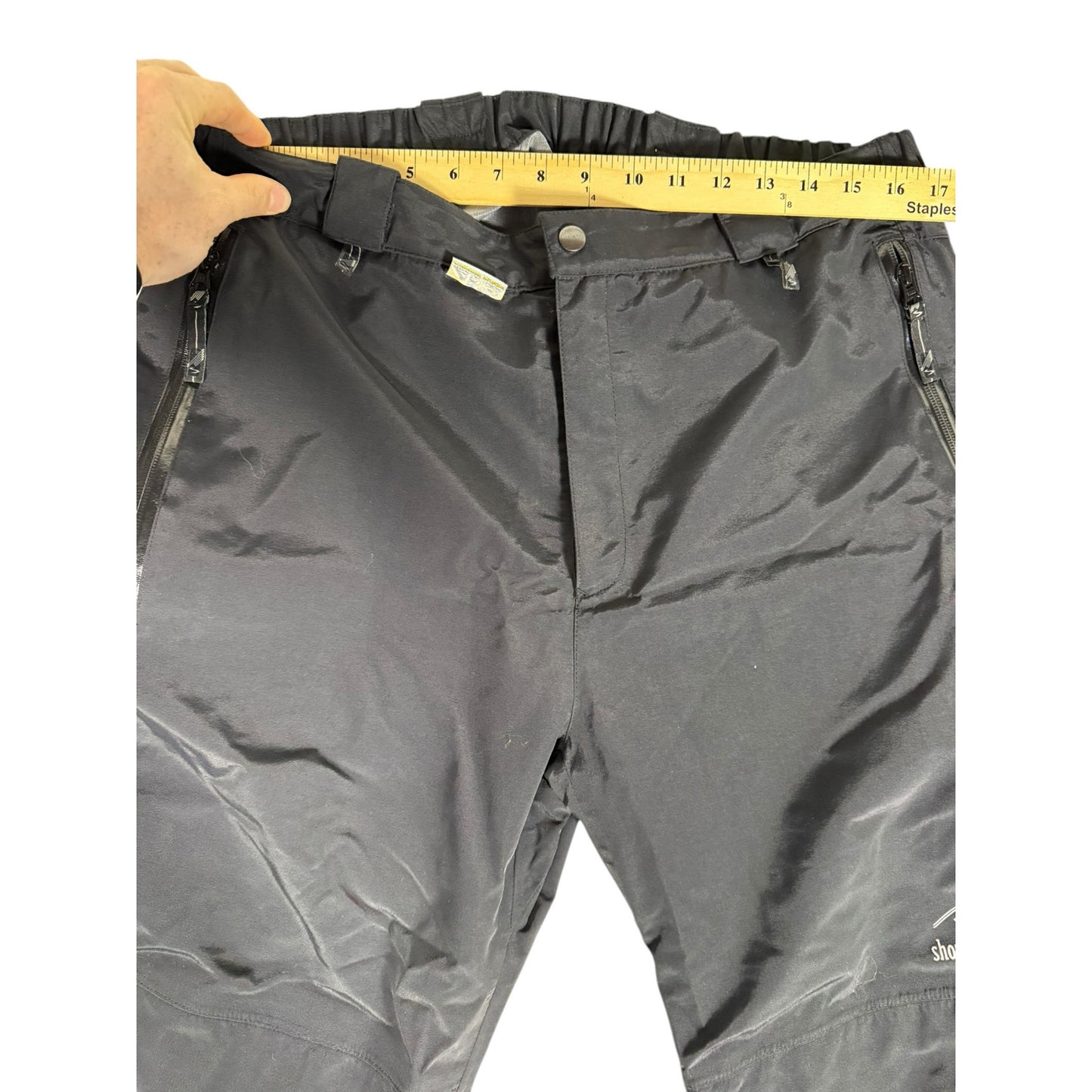 Showers pass  Rain Pants Men's Size XL Black Motorcycle