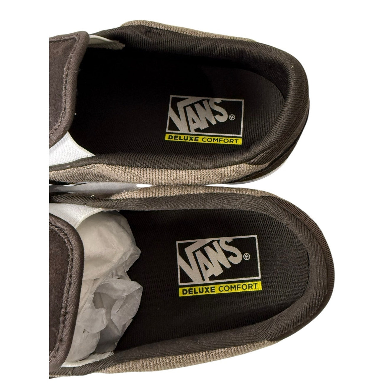 New Vans Asher Deluxe Cozy Knit Slip-On Shoes - Men's Size 8