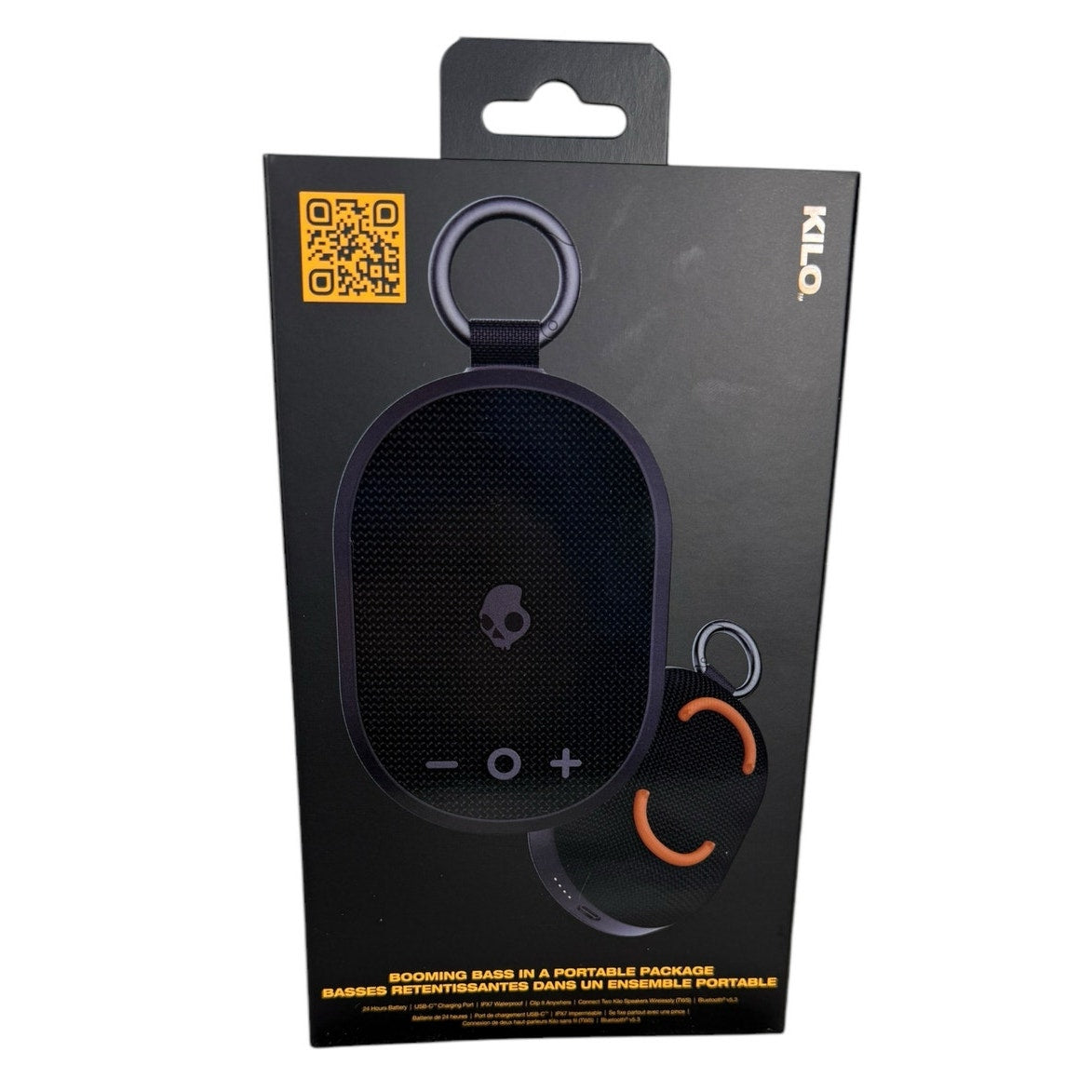 Brand New Skullcandy Kilo Wireless Bluetooth Speaker IPX7 Waterproof Mini Black