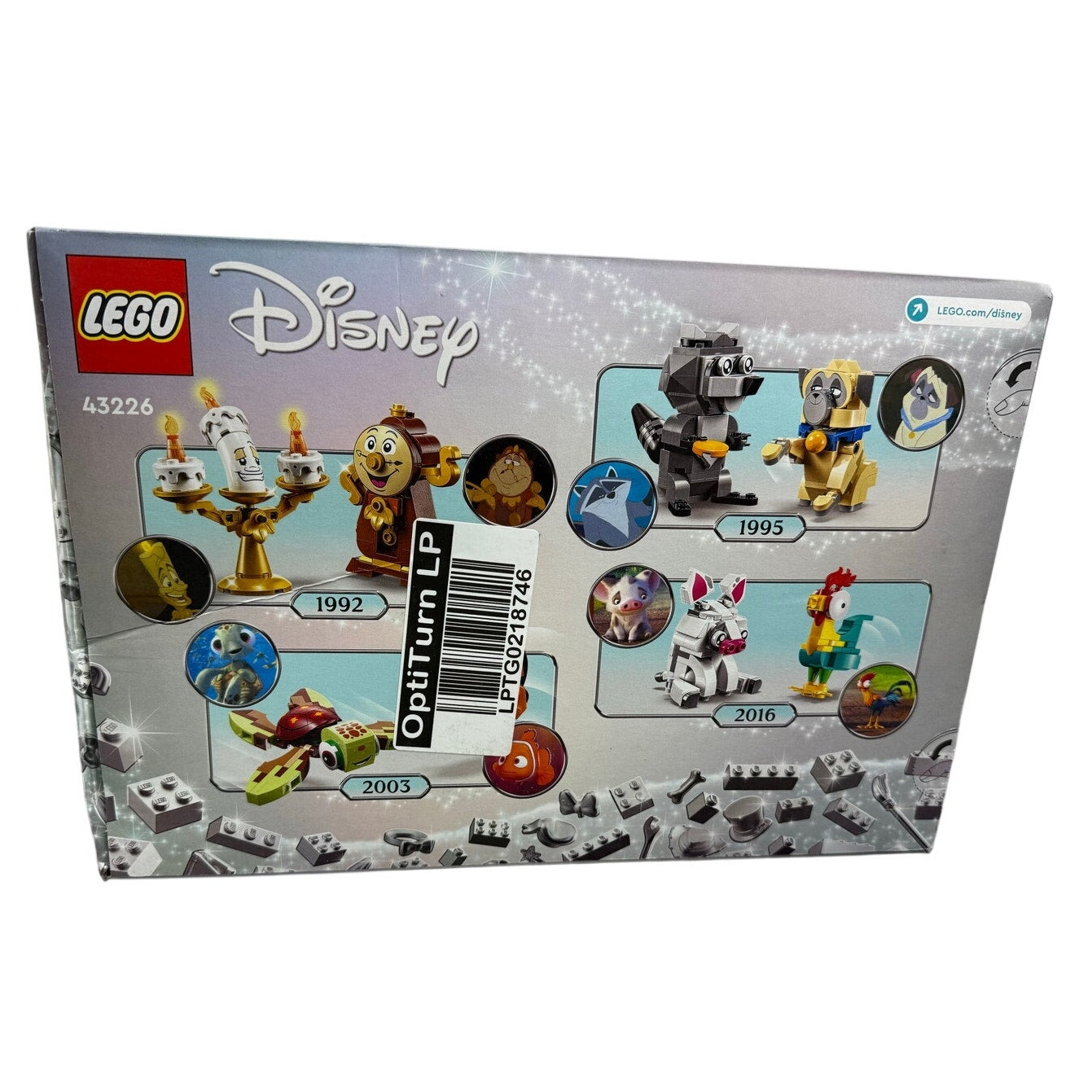 Lego 43226 Disney Duos Pocahontas Beauty & the Beast Moana SEALED