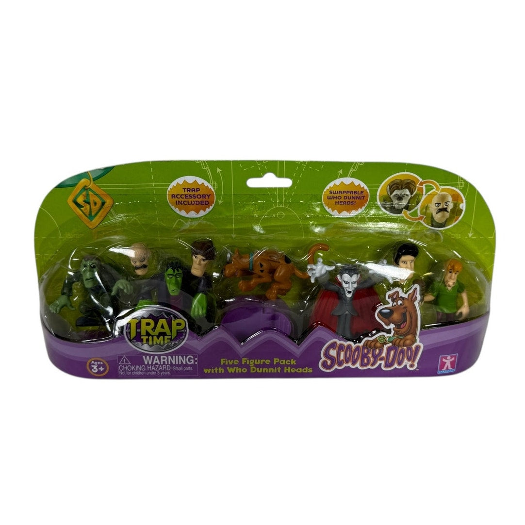 Sealed Scooby-Doo Trap Time Five Figure Pack