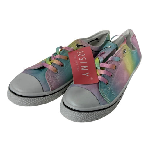 New Josiny Casual Low Shoes Tye Dye Size 7
