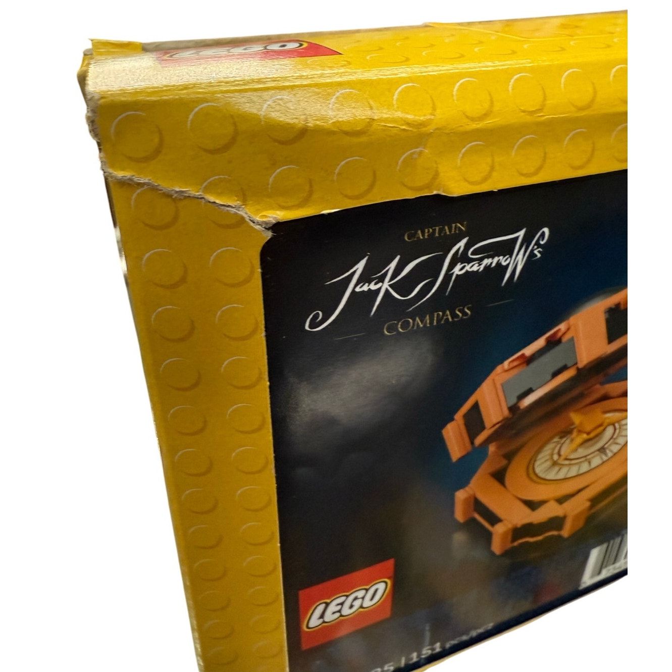 Lego 10365 Pirates Caribbean Black Pearl Jack Sparrow's Pirate Ship + Compass