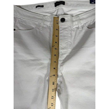NWT Talbots Jeggings Women's Size 12P  White Skinny Ankle