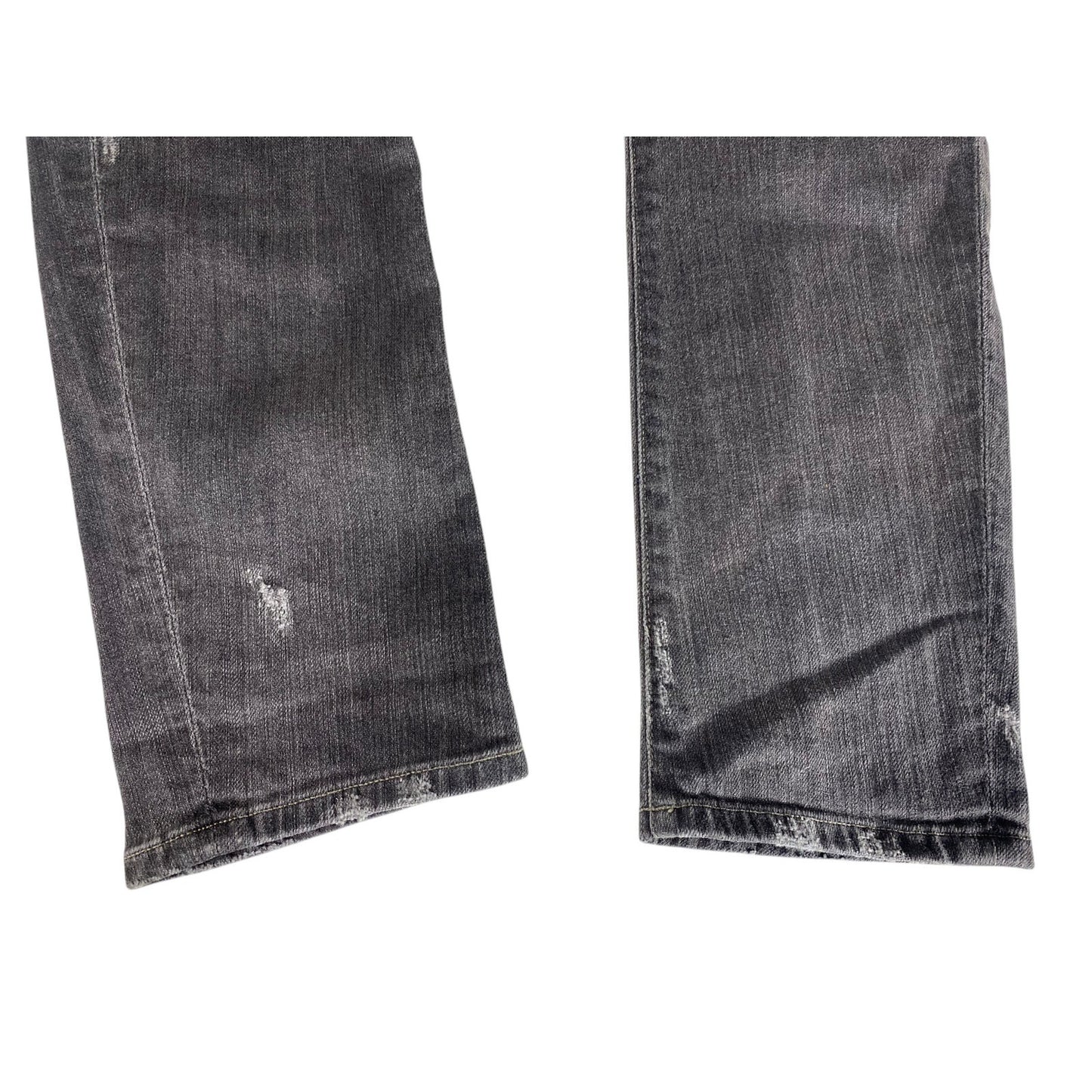 Women Citizen of Humanity Vintage Faded Vintage Racer Distressed Black Jeans 28