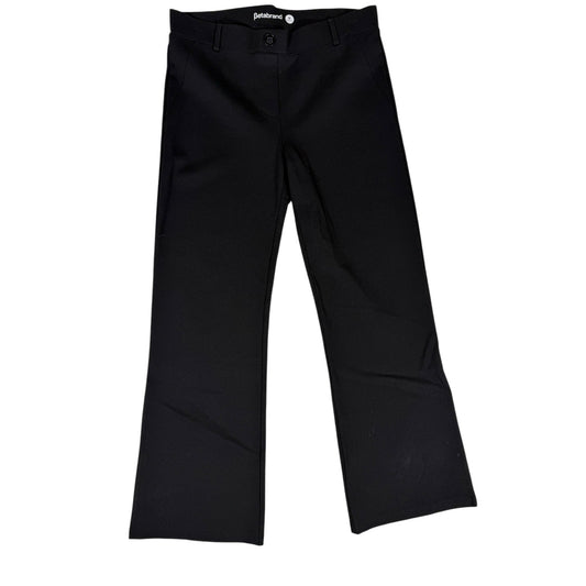 Betabrand Slacks Women 28 Black stretch Dress Comfortable