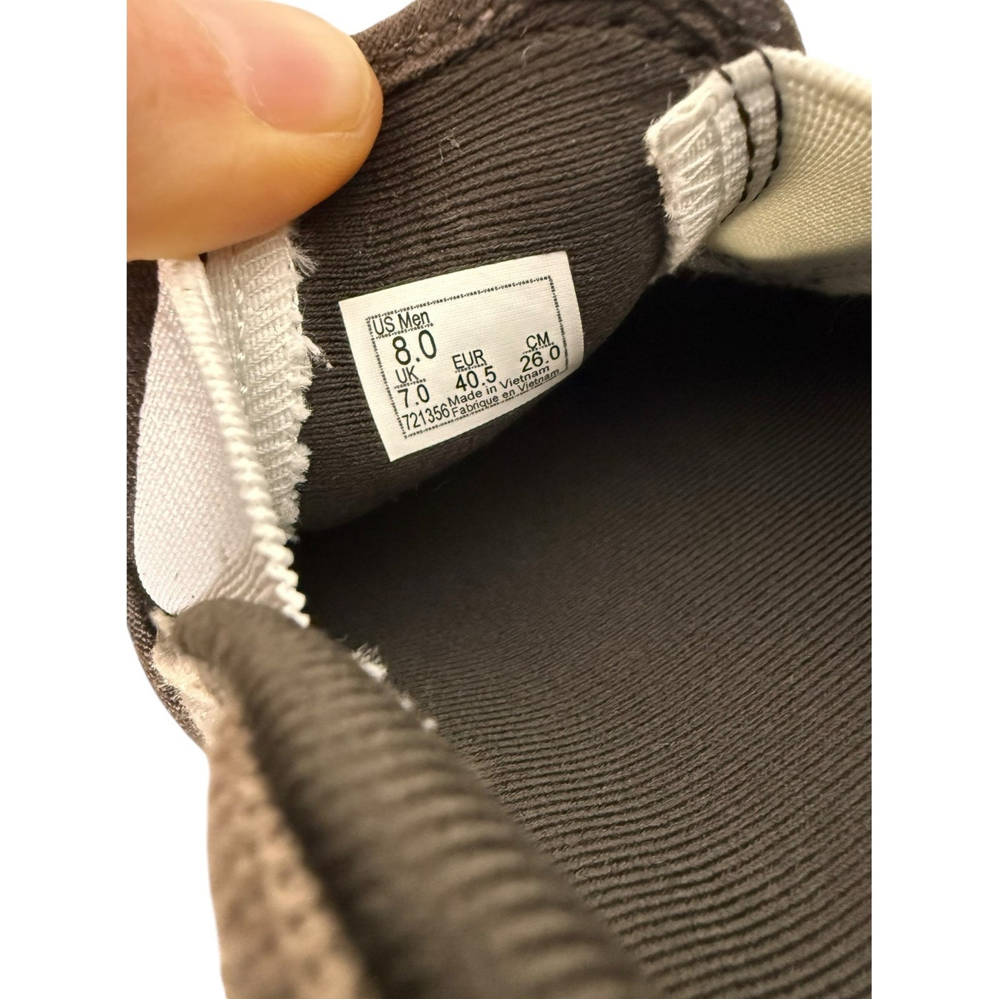 New Vans Asher Deluxe Cozy Knit Slip-On Shoes - Men's Size 8