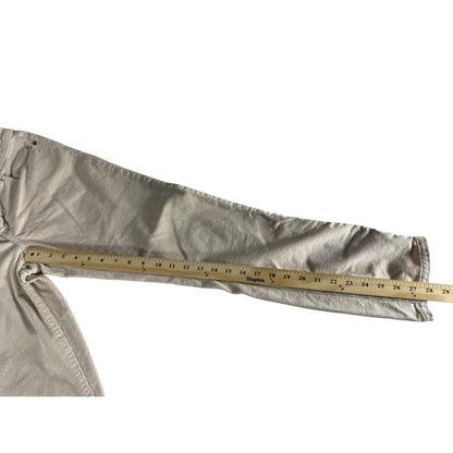 Women's Corduroy White Pilcro and the letterpress No. 28 Jeans