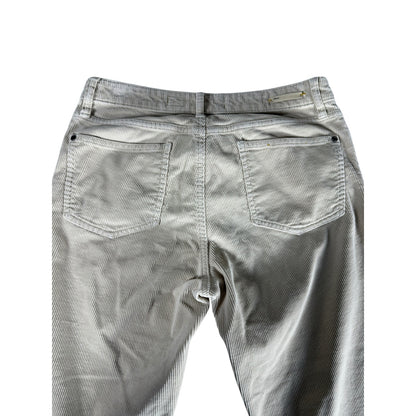 Women's Corduroy White Pilcro and the letterpress No. 28 Jeans