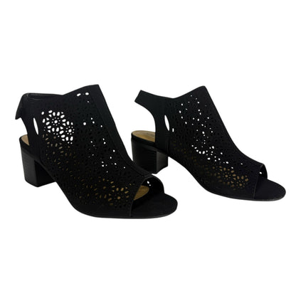 Women's Classified Ankle Bootie Women's size 7.5 Black Slingback chunky