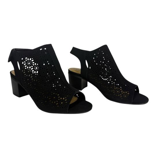 Women's Classified Ankle Bootie Women's size 7.5 Black Slingback chunky