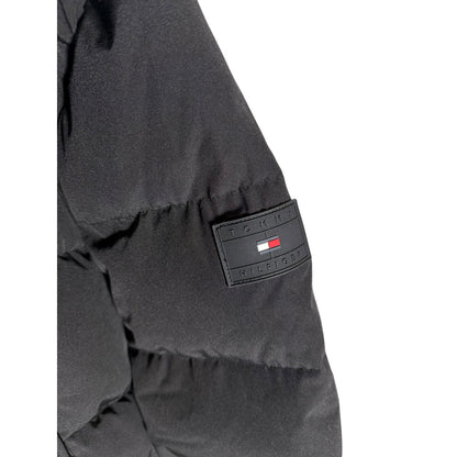 NWT Men's Tommy Hilfiger Black Faux Fur Insulated Wind resistant Parka Size XXL