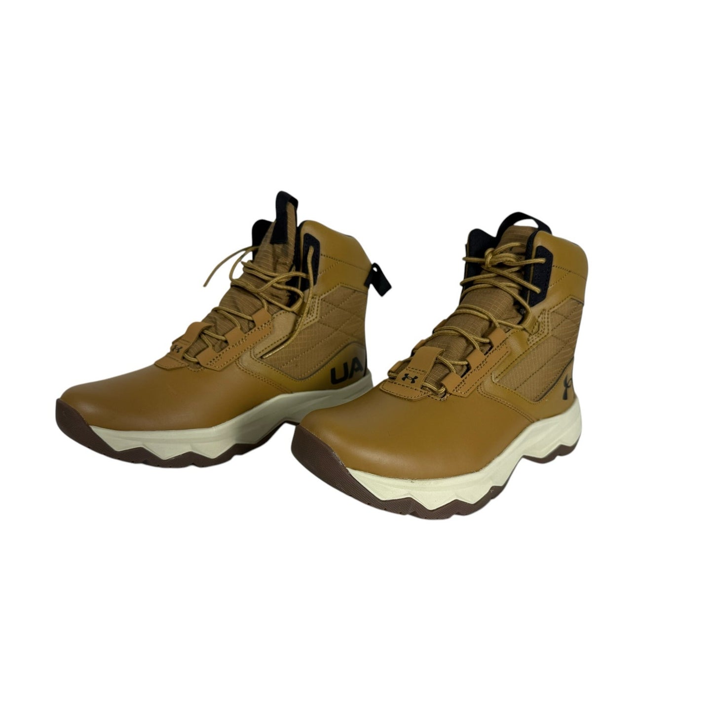 New UA Stellar Men's Tactical Boots Dessert Tan 6" hiking size 8.5