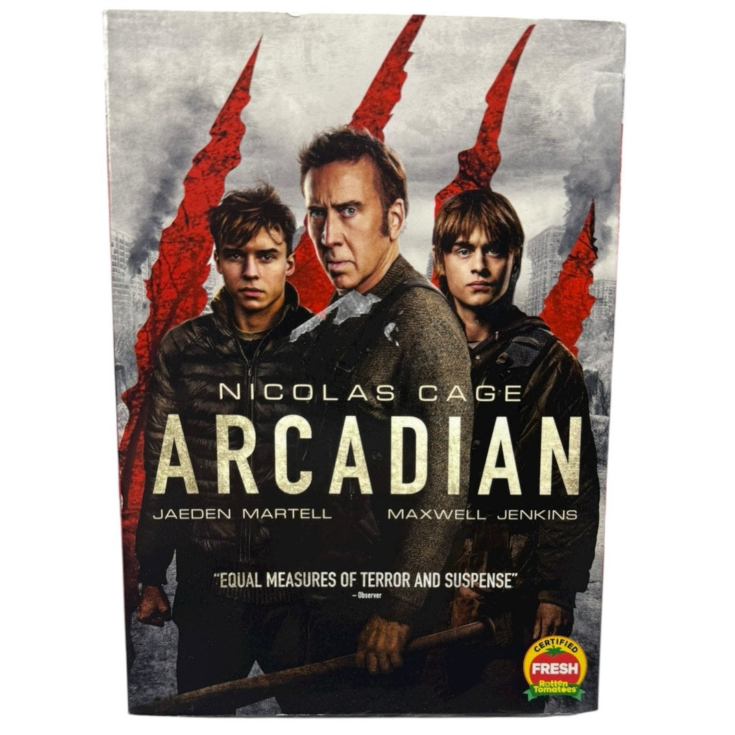 Arcadian (DVD, 2024) With Slipcover Sealed NEW Terror And Suspense Nicolas Cage