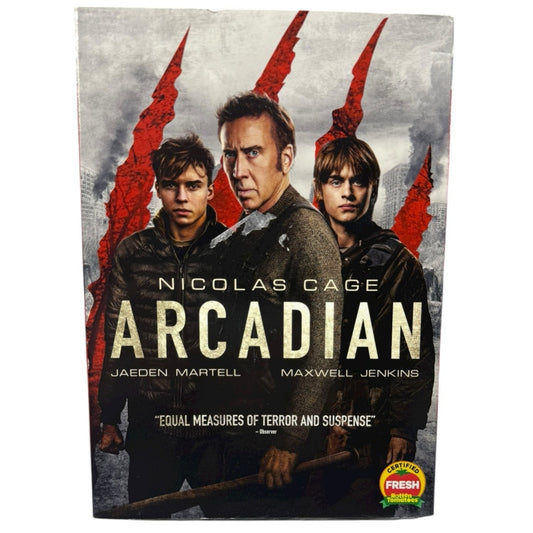 Arcadian (DVD, 2024) With Slipcover Sealed NEW Terror And Suspense Nicolas Cage